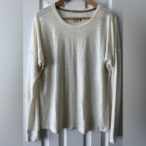 Smartwool Slub Drop Shoulder Long Sleeve Tee